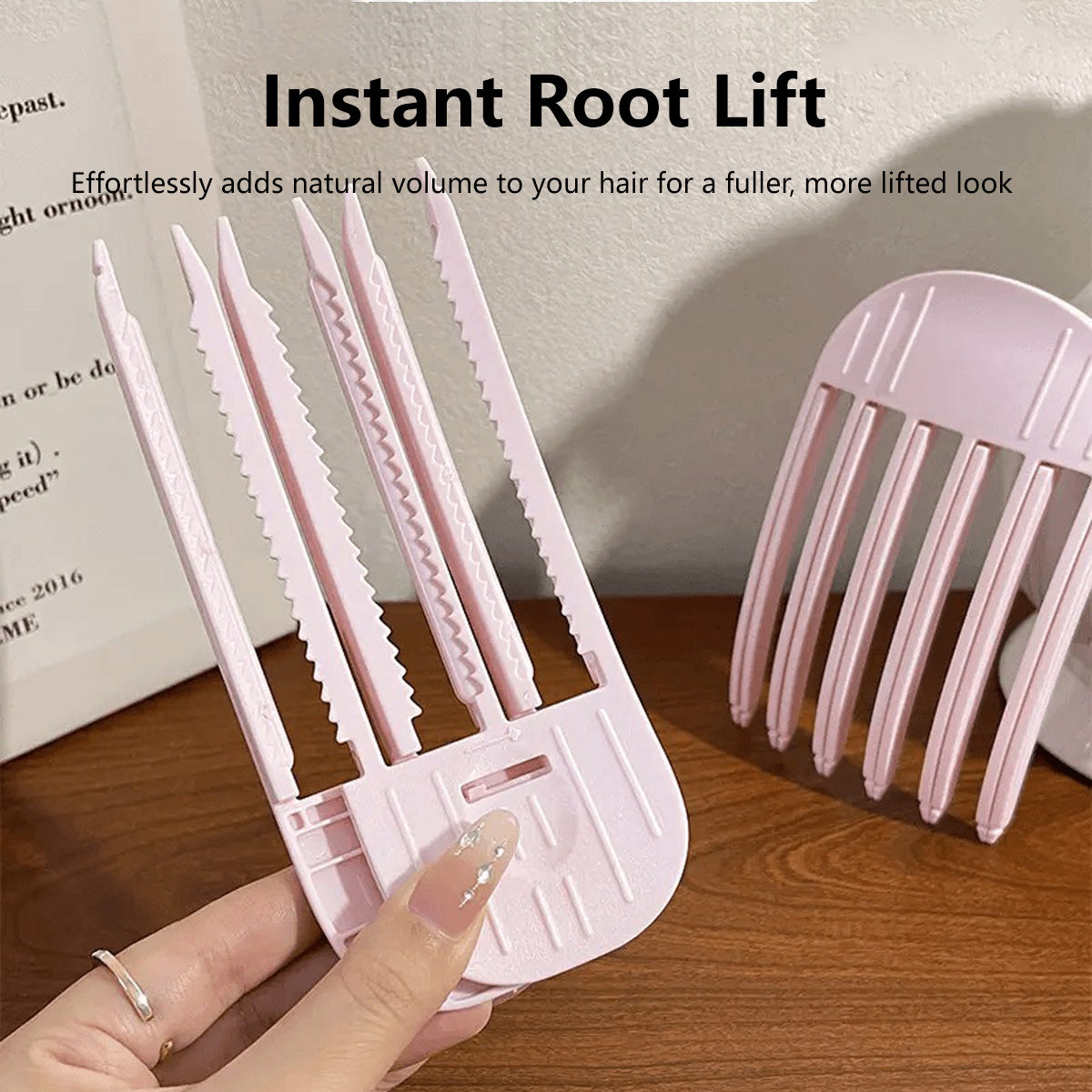 Volumizing Hair Root Clip Easy Fluffy Hair Tool for Natural Lift & Styling No Heat Needed