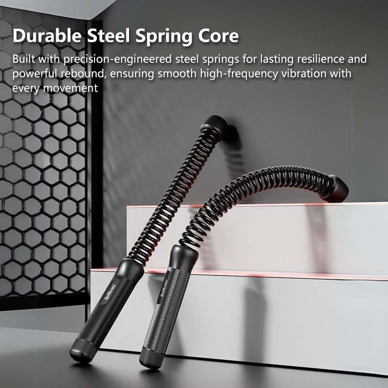 Cordless Battle Rope | Home Gym Fitness Equipment | Muscle & Core Training Tool Portable Indoor Exercise Gear