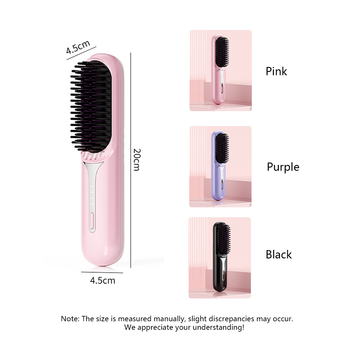 JOMO New Wireless Portable Hair Straightener