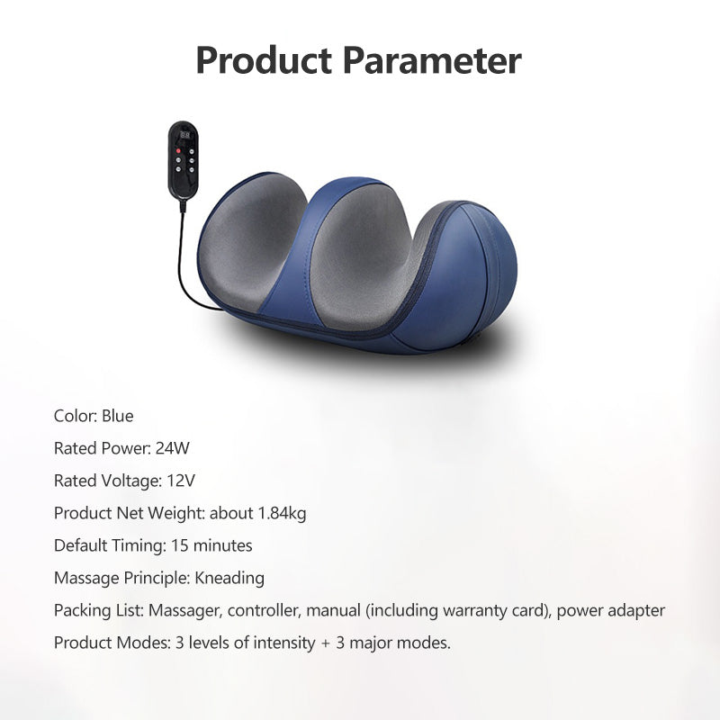 NEW Model Foot Massager Machine Feet Massage Kneading Heating Massager Gift Idea