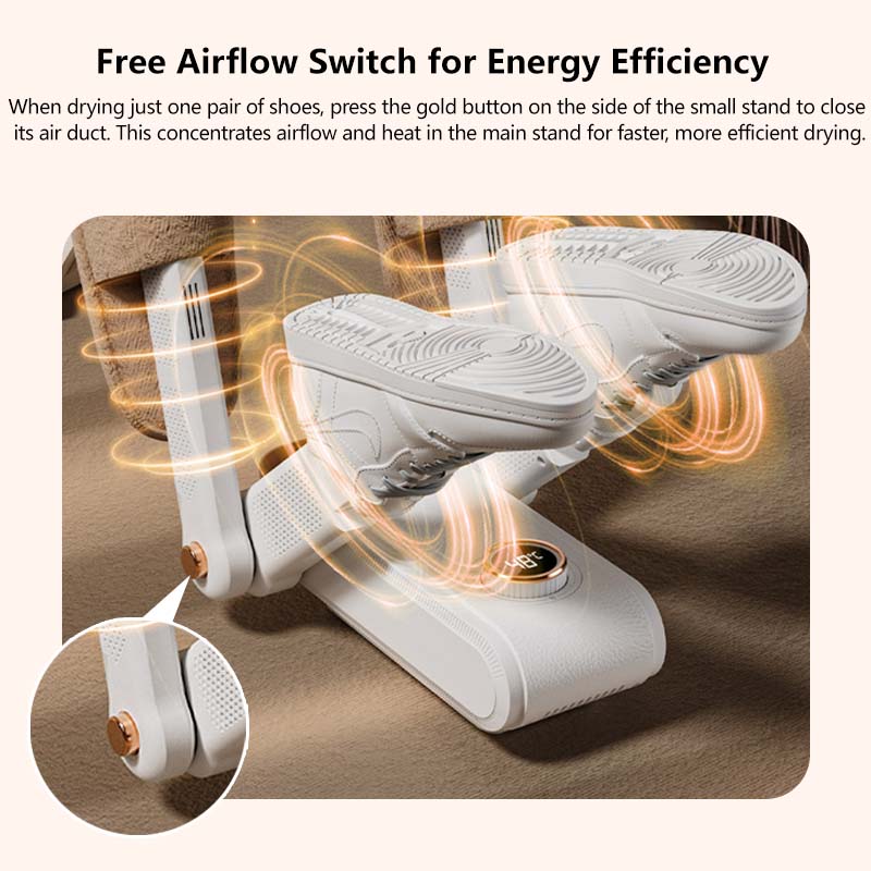 Fast Shoes Dryer Portable Electric Shoe Heater Sterilizer Sports Shoe Socks Clothes Dryer Dehumdifier