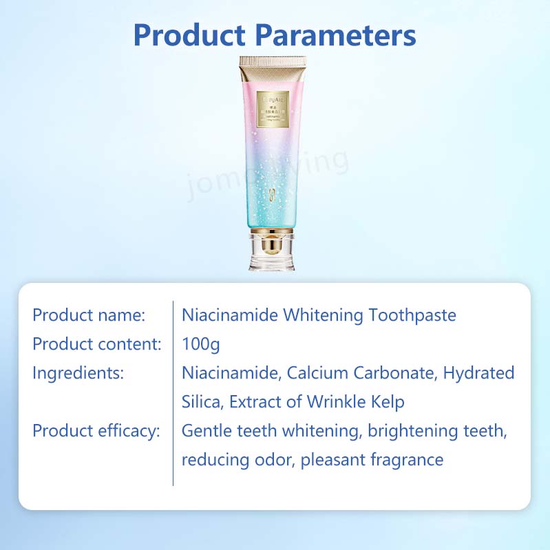 Niacinamide Whitening Toothpaste whitening brightening fresh breath gentle cleaning whitening toothpaste oral care