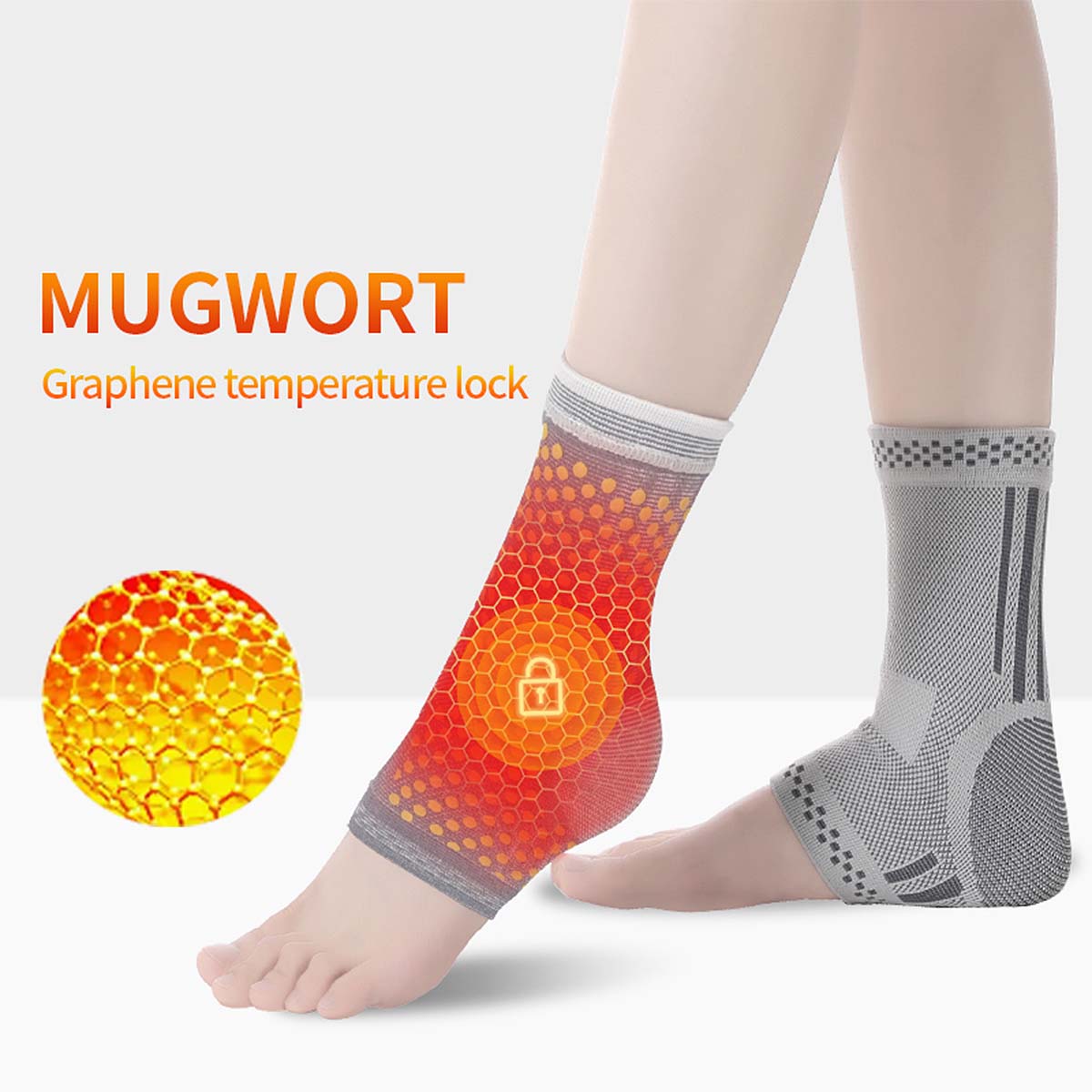 Graphene Ankle Brace (M/ L size)