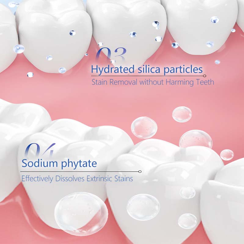 BodyAid Niacinamide Whitening Toothpaste to Remove Tooth Stains Bad Breath Counter Toothpaste Oral Care