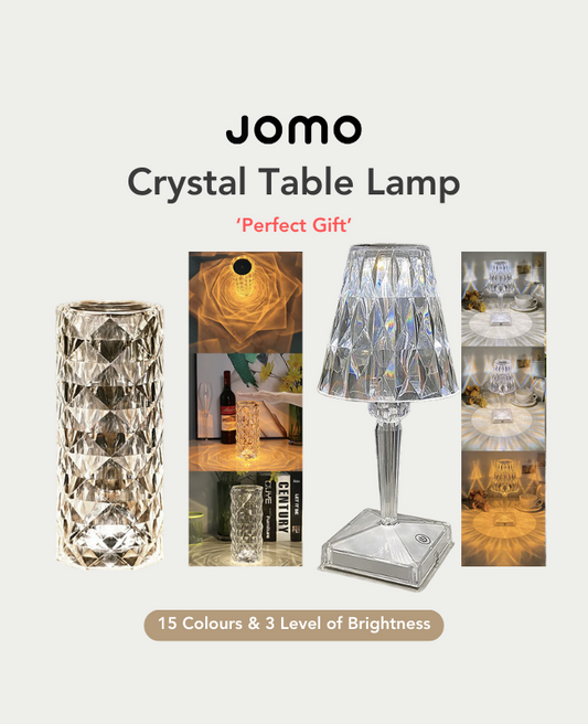 Diamond Table Lamp Crystal Side Lamp Dining Table Diamond Light LED Night Lamp Gift Idea