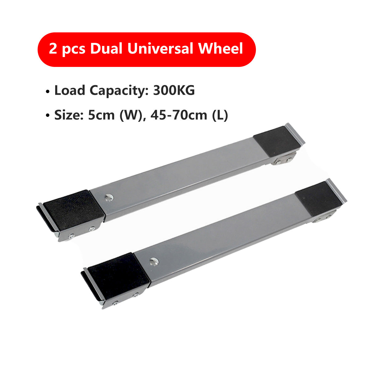 Furniture Mover 2pcs/set Adjustable Washing Machine Base Stand Trolley Fridge Base Wheel