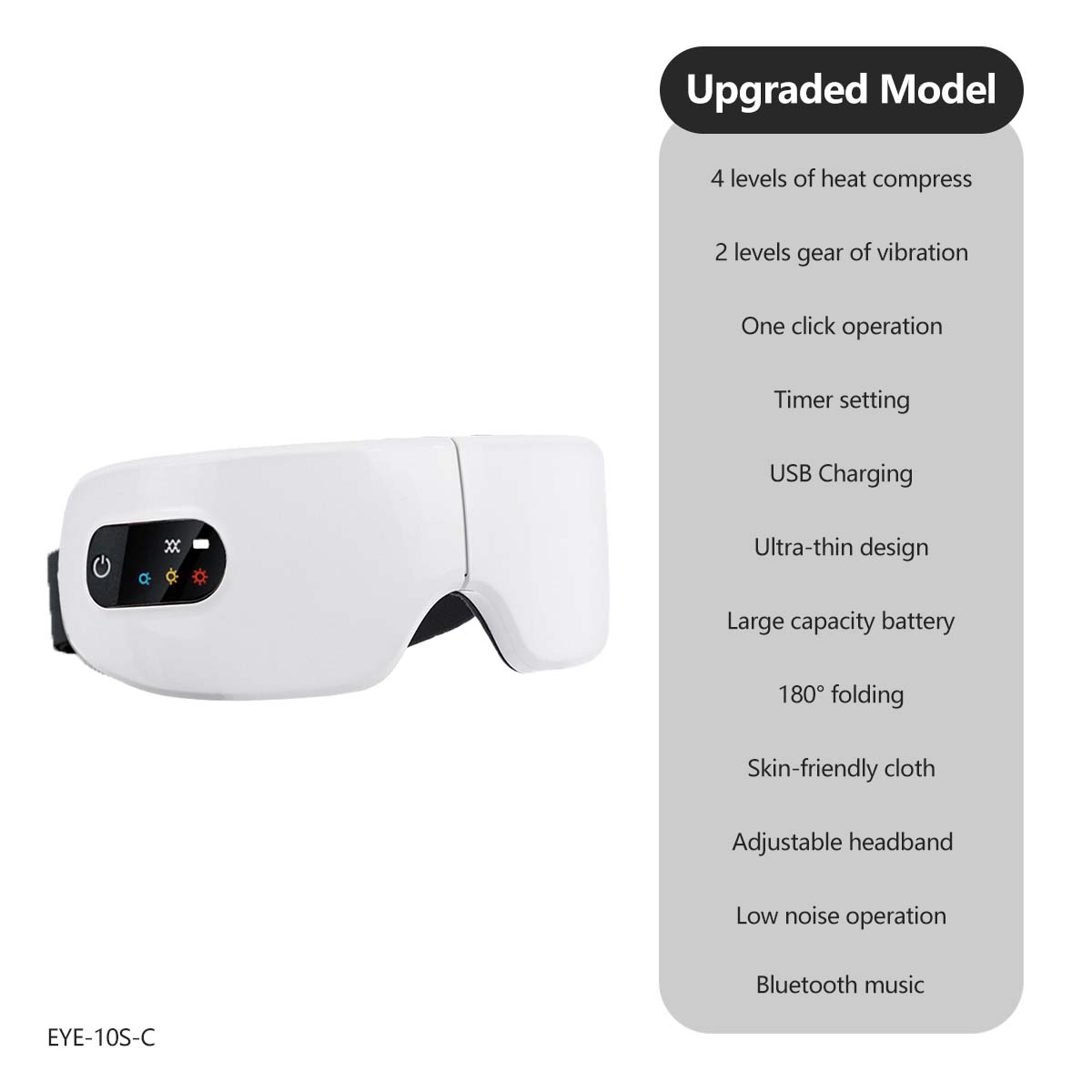 JOMO Smart 3D Portable Bluetooth Pain Relief Eye Massager