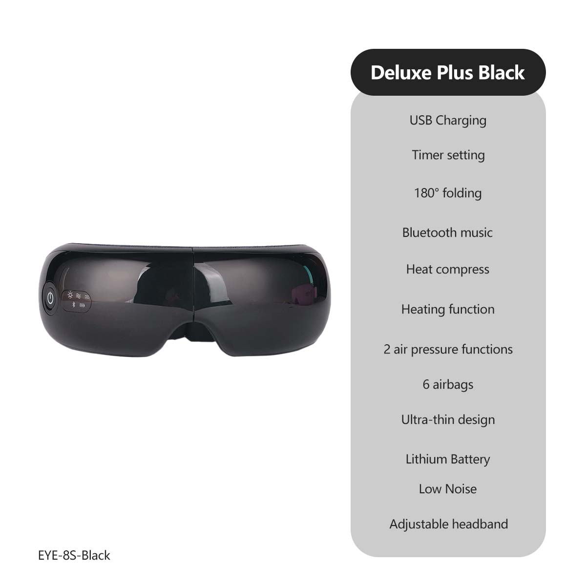 JOMO Smart 3D Portable Bluetooth Pain Relief Eye Massager