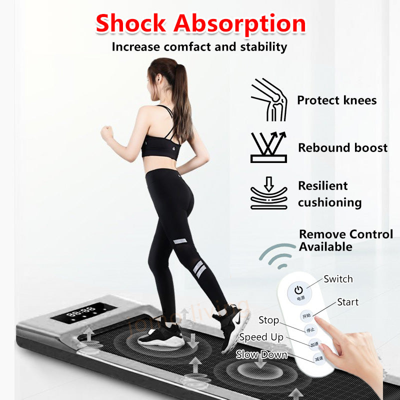 Foldable Mini Treadmill Home Fitness Walking Pad Running Portable Treadmill Foldable Gym Exercise Jogging Indoor