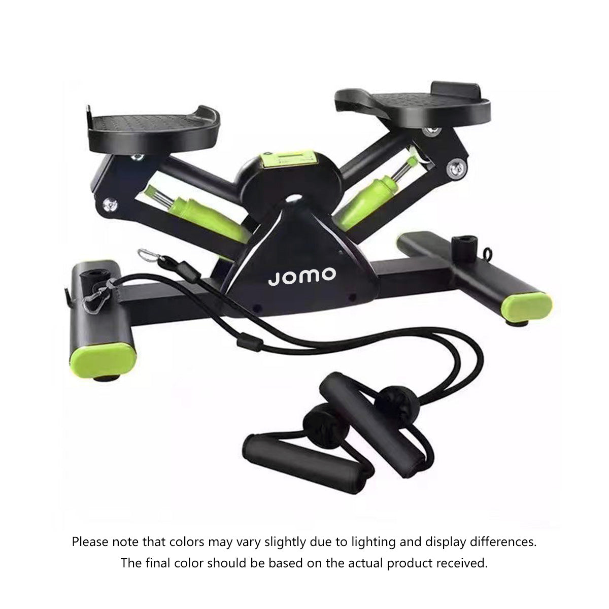 JOMO Indoor Mini Side Stepper with Resistance Band Mini-Stepper Machine V Stepper Home Fitness Exercise