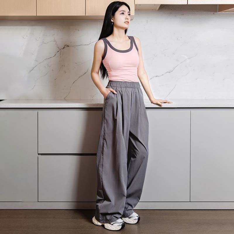 Straight-Leg Yamamoto Pants