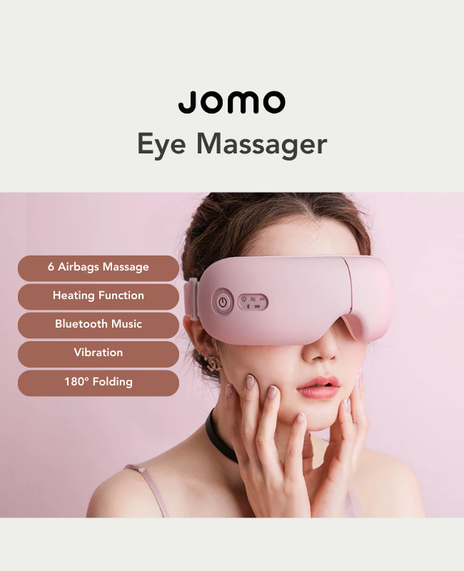 Smart 3D Portable Bluetooth Pain Relief Eye Massager Pink Eye Massager Gift Idea