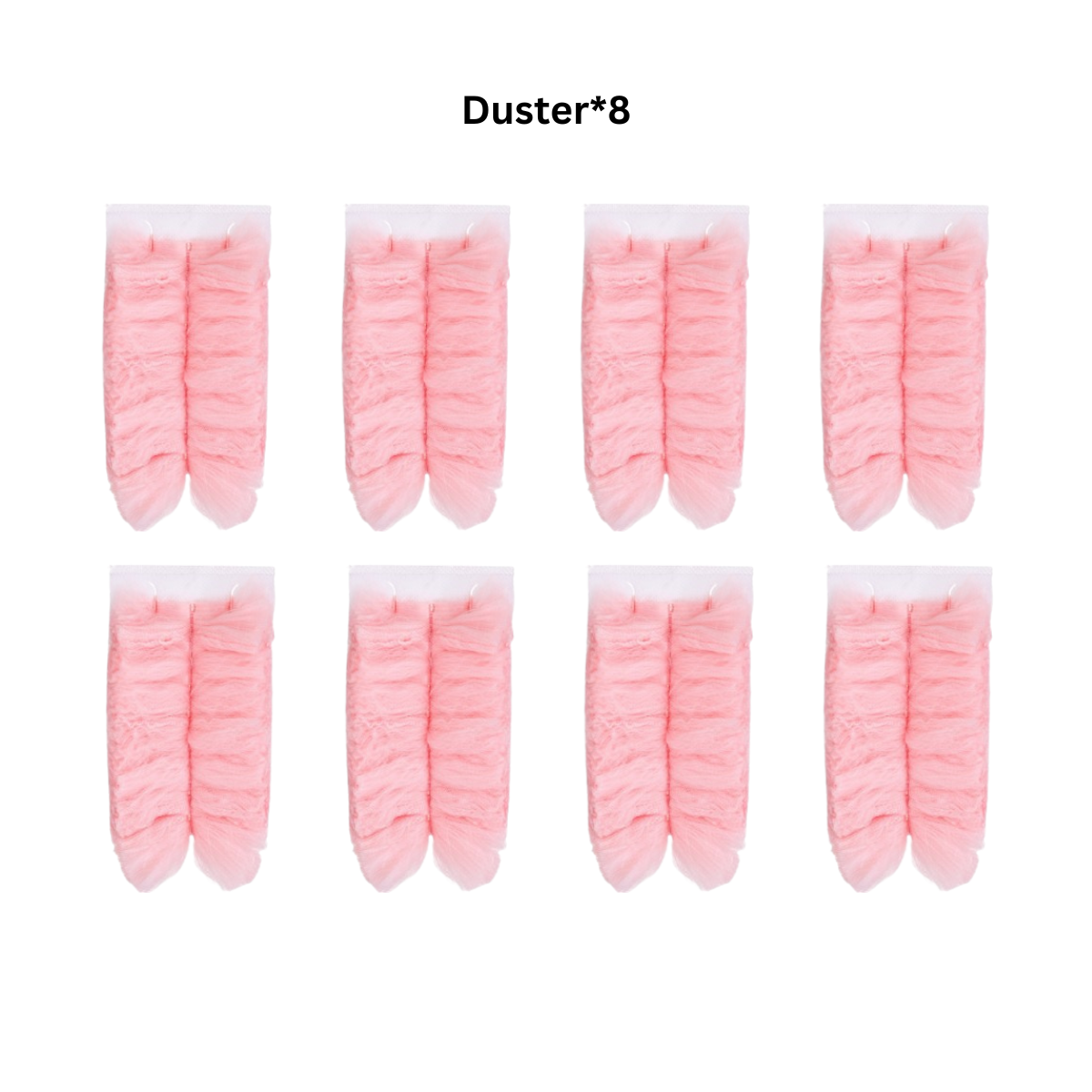 Dual-Purpose Duster with Detachable Handles Dry and Wet Use Flexible Handle Extandable Handle