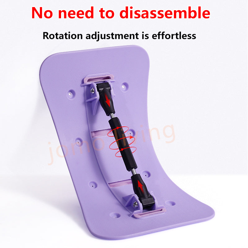 Electric Lumbar Massager Back Pain Warm Hot Compress Waist Cushion lumbar Stretcher