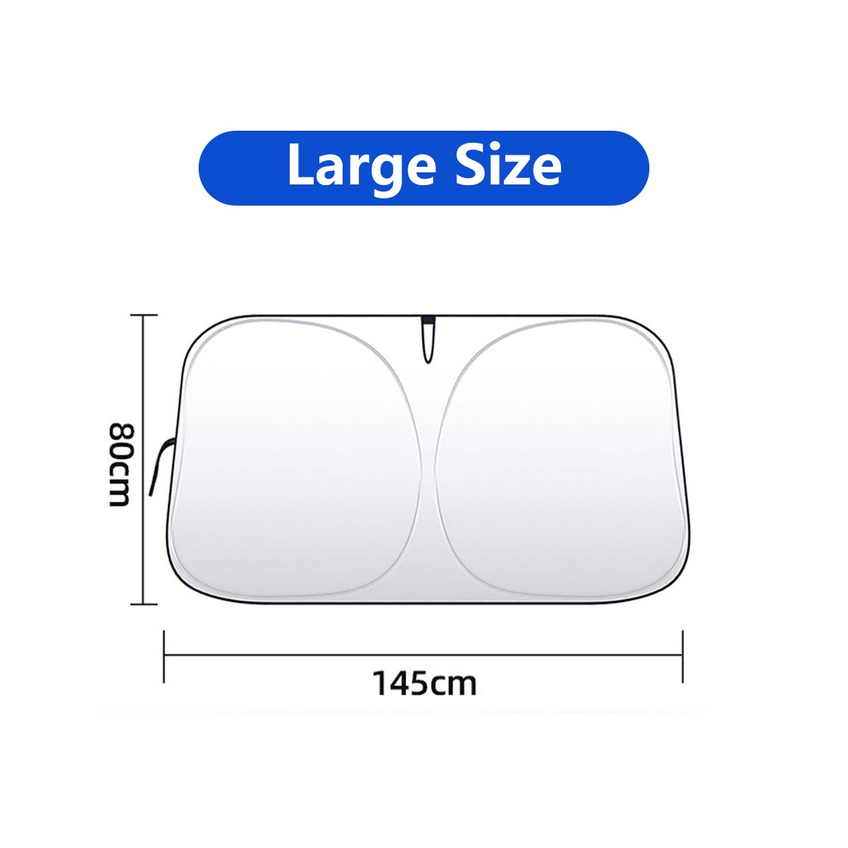 Retractable Car Sunshade Car Visor Built-in hear insulation UPF50+