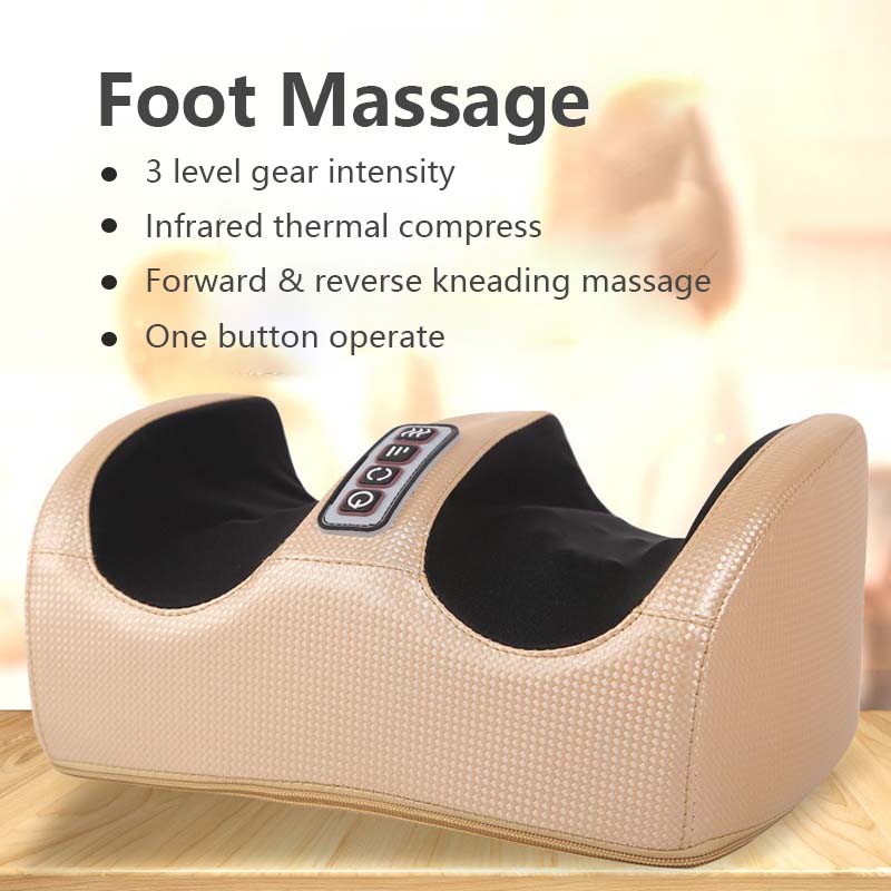 NEW Model Foot Massager Machine Feet Massage Kneading Heating Massager Gift Idea