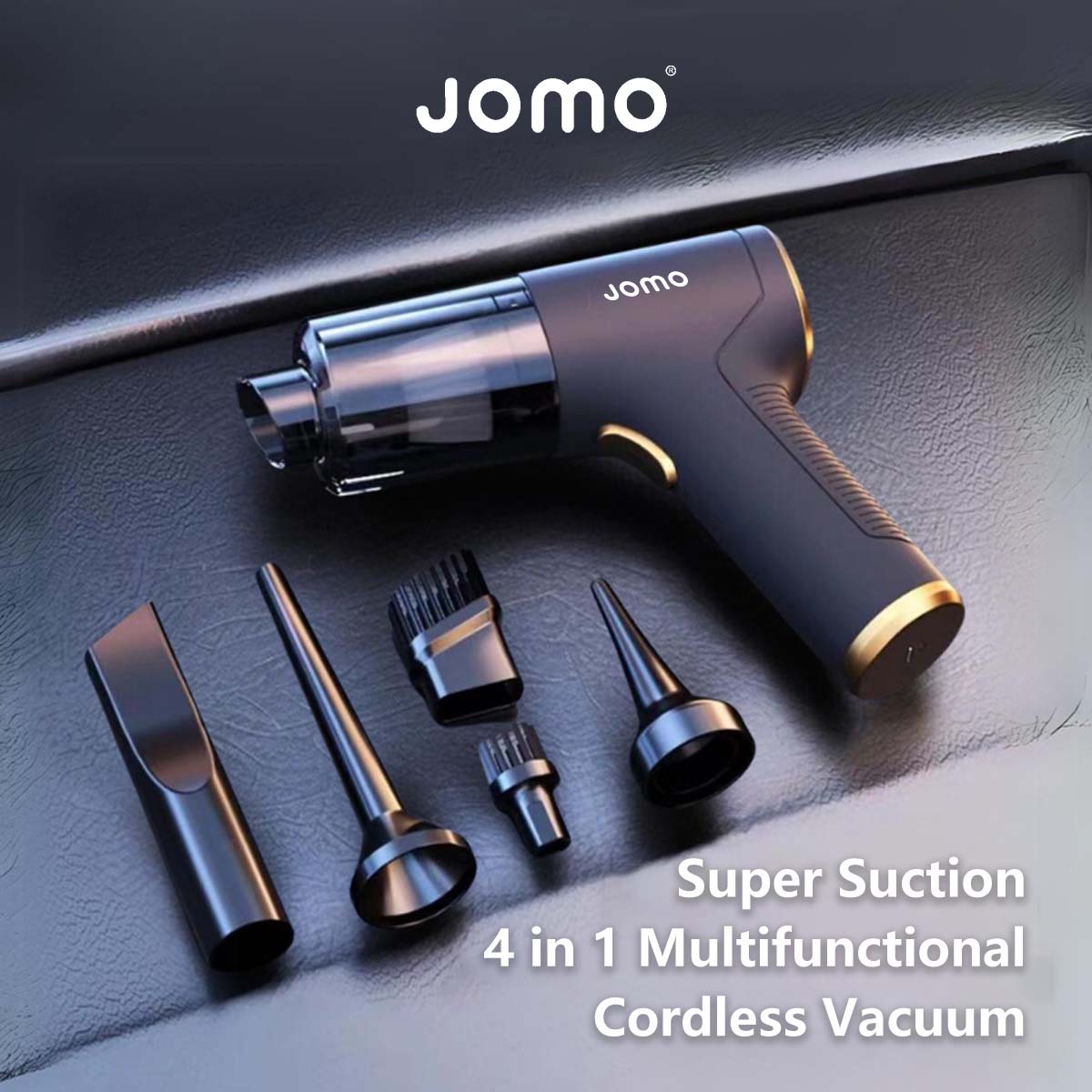 16000Pa JOMO Premium Handheld Wireless Car Home Vacuum Cleaner Powerful Suction Multifunctional Mini Vacuum