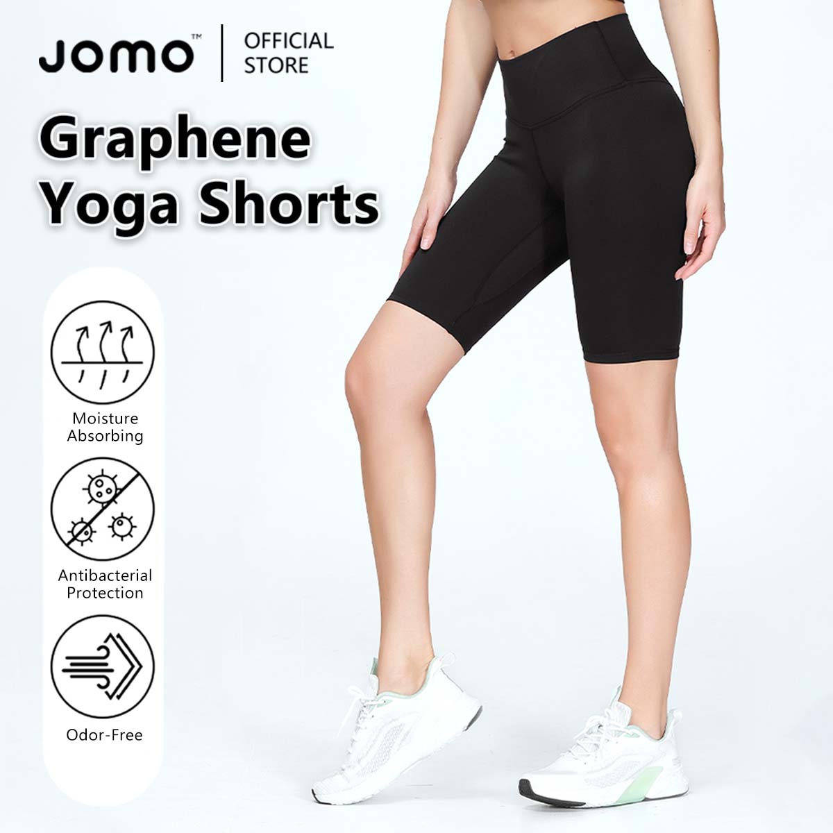 JOMO Graphene Yoga Shorts 石墨烯瑜伽短裤
