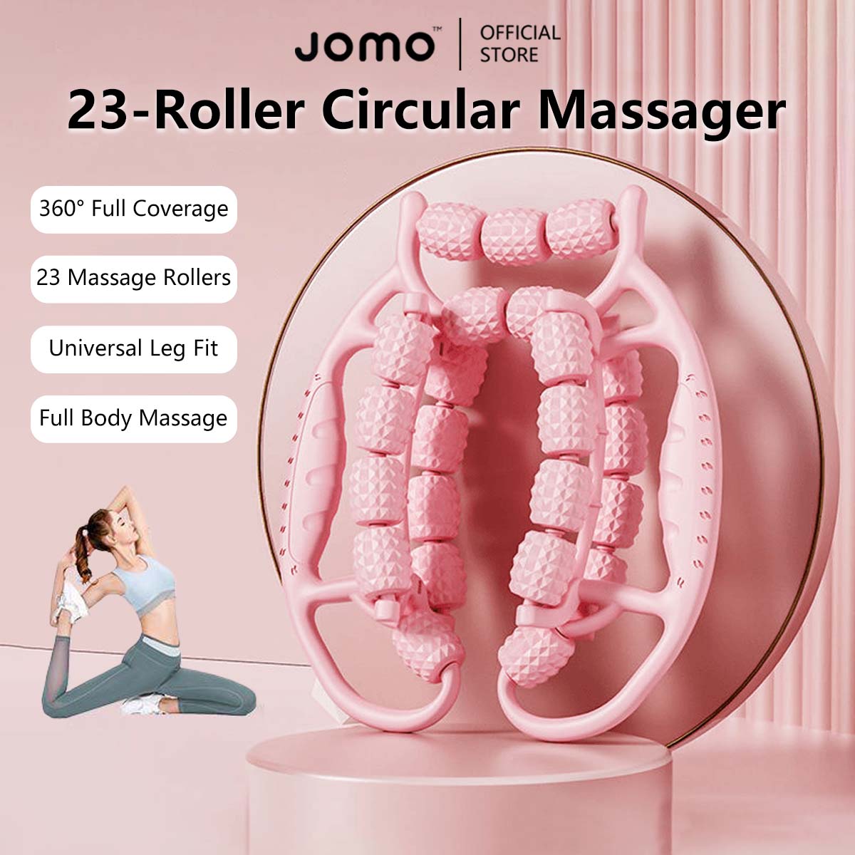 JOMO 23-Roller Circular Massager