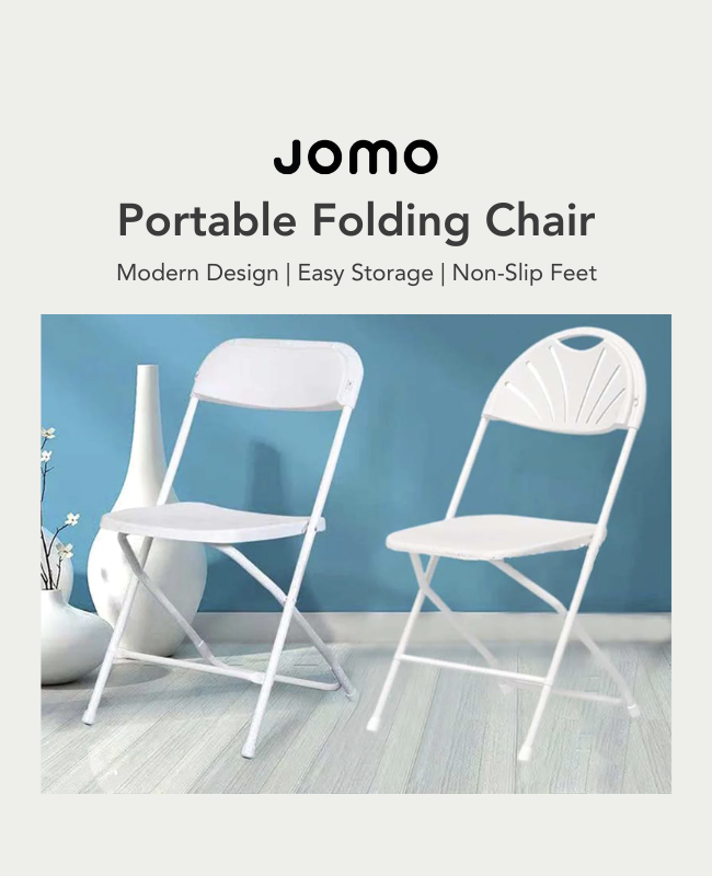 JOMO Premium HDPE Outdoor Portable Folding Chair Armless Lightweight B –  JomoSg