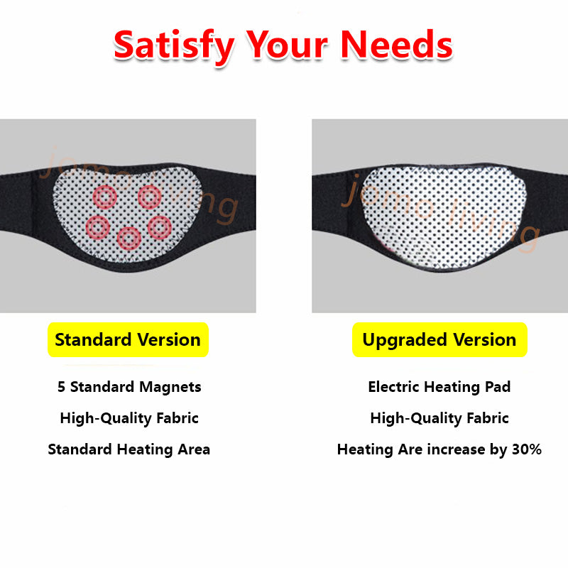 Tourmaline Neck Magnetic Therapy Brace Cervical Vertebra Physiotherapy Hot Compress