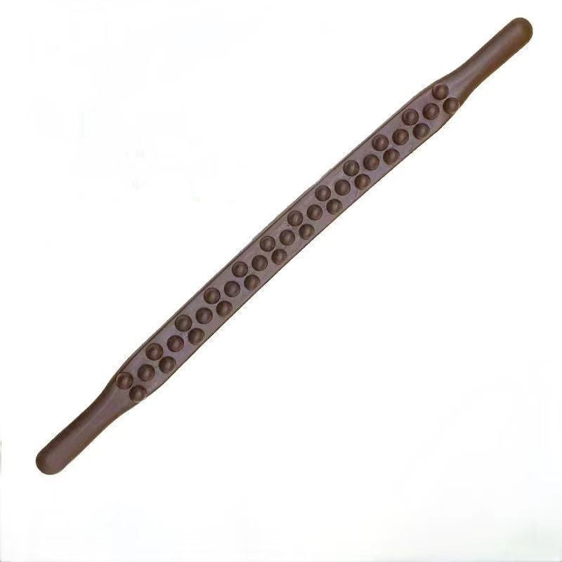59-Bead Non-Solid Wood Massage Stick
