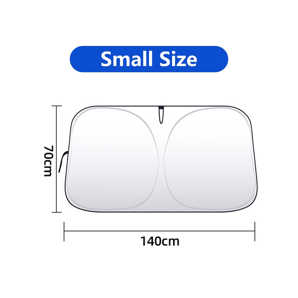 Retractable Car Sunshade Car Visor Built-in hear insulation UPF50+