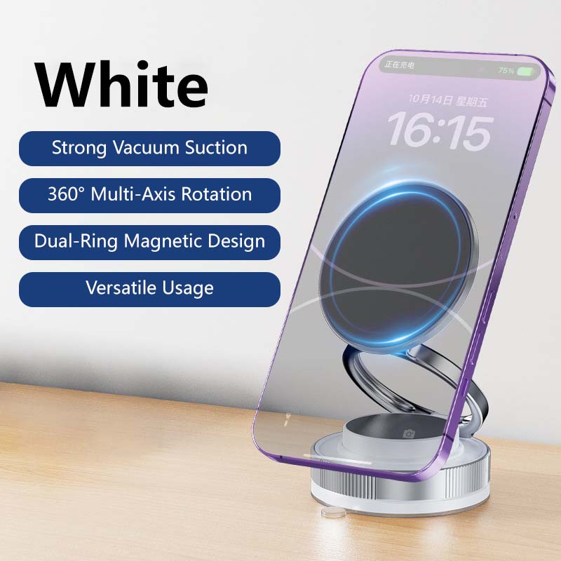 Ring Magnetic Phone Holder Car Mount Stand 360 Degree Rotation Strong Magnet Air Vent Support Universal Mobile Bracket