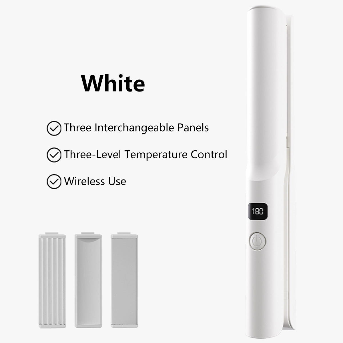 3-in-1 Portable Wireless Splint Dual-Use Hair Straightener