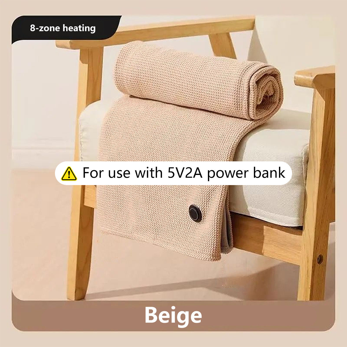 Graphene Washable Electric Heating Blanket Shawl