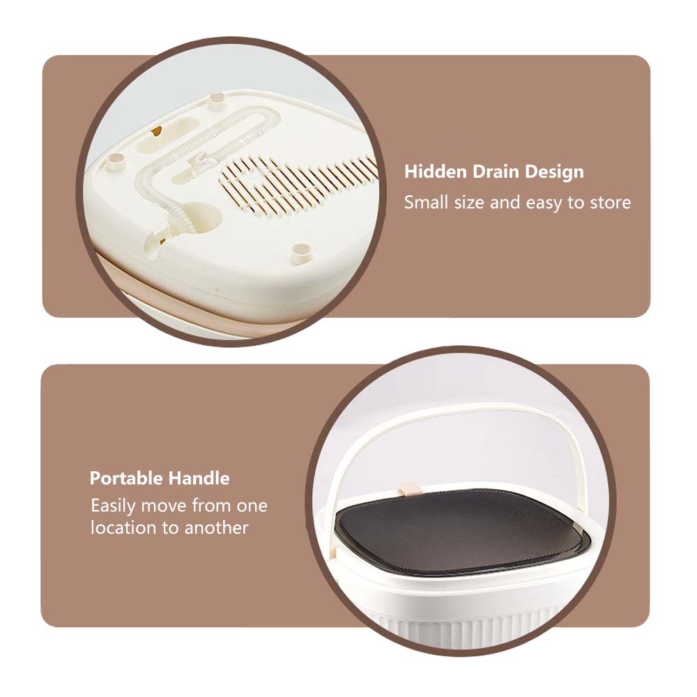 Mini Portable Foldable Washing Machine Underwear Sock Washing Machine Touch Screen Function