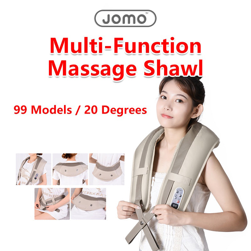 Smart Kneading Massage Shawl Cervical Massager Shoulder Back Waist Mas –  JomoSg
