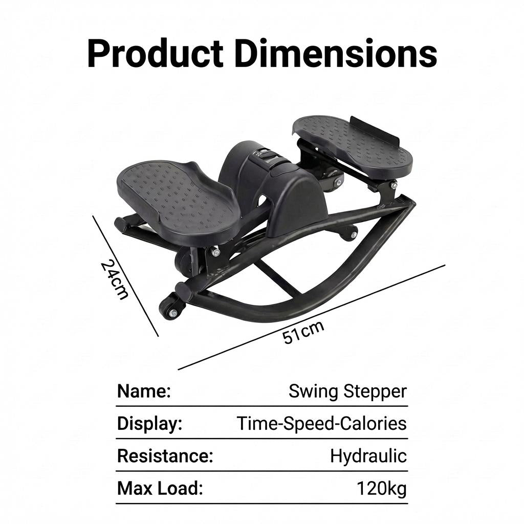 ✅2026 NEW✅JOMO Rocking U Shaped Stepper Home Workout Fitness Equipment Slimming Exercise Training Weight Loss U型踏步机