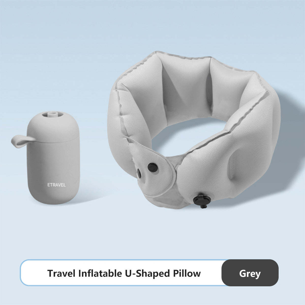 Travel Inflatable U-Shaped Pillow Portable Lightweight Travel Pillow