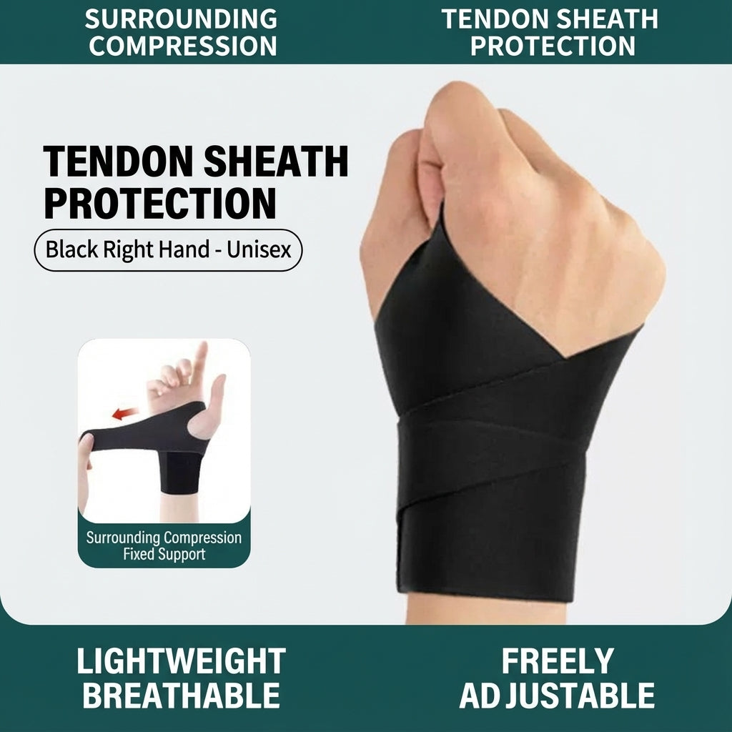 JOMO Compression Wrist Support Brace Breathable Adjustable Carpal Tunnel Pain Relief Mommy Thumb 护腕带