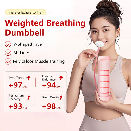 Weighted Breathing Dumbbell Oxygen Training Breathe Fit Unisex