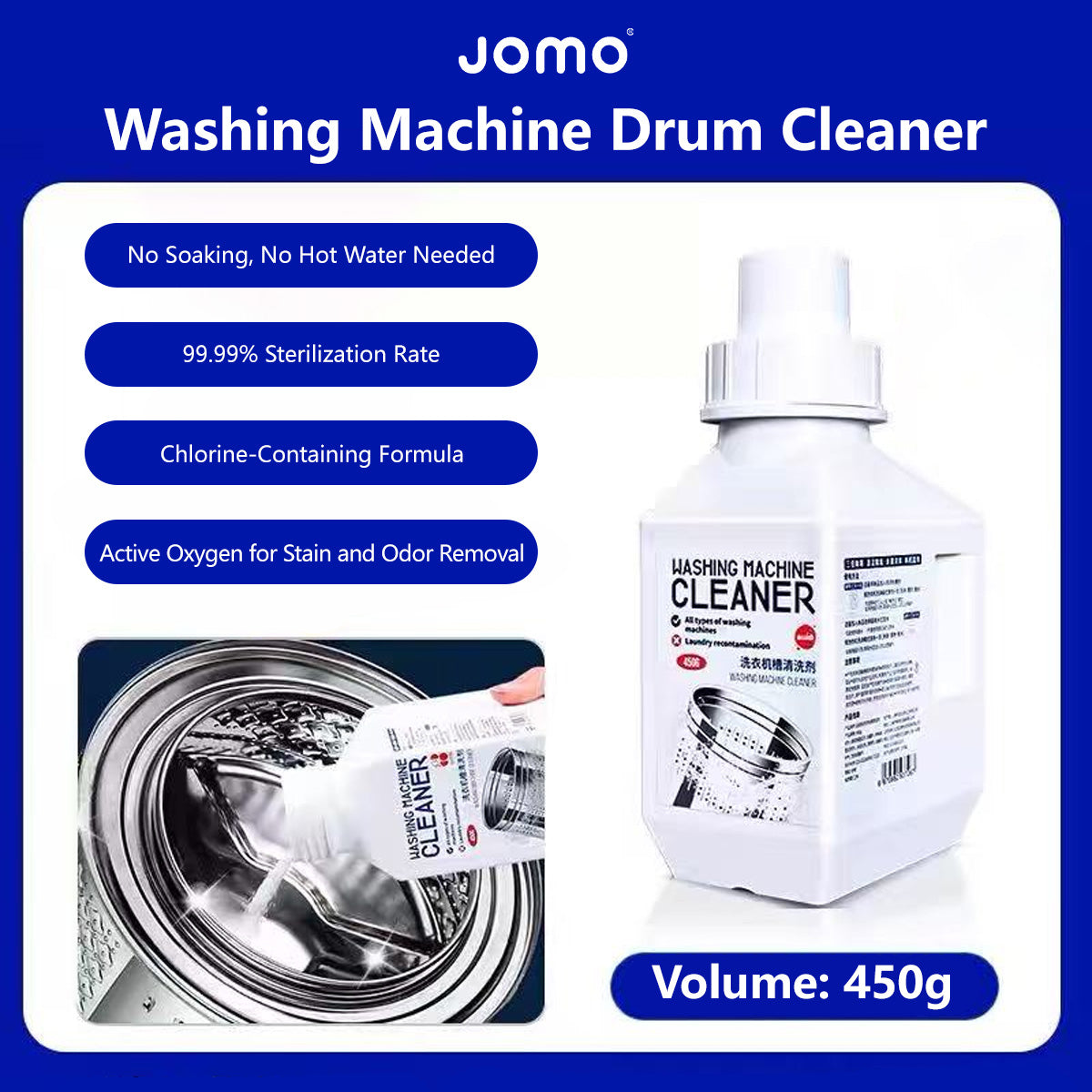 Third Generation Washing Machine Drum Cleaner 450g