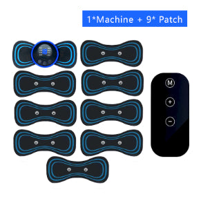 JOMO EMS Pulse Intelligent Massage Patch Cervical Neck Foot Shoulder Leg Body Massager 8 Mode 19 Gears