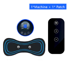 JOMO EMS Pulse Intelligent Massage Patch Cervical Neck Foot Shoulder Leg Body Massager 8 Mode 19 Gears