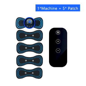 JOMO EMS Pulse Intelligent Massage Patch Cervical Neck Foot Shoulder Leg Body Massager 8 Mode 19 Gears