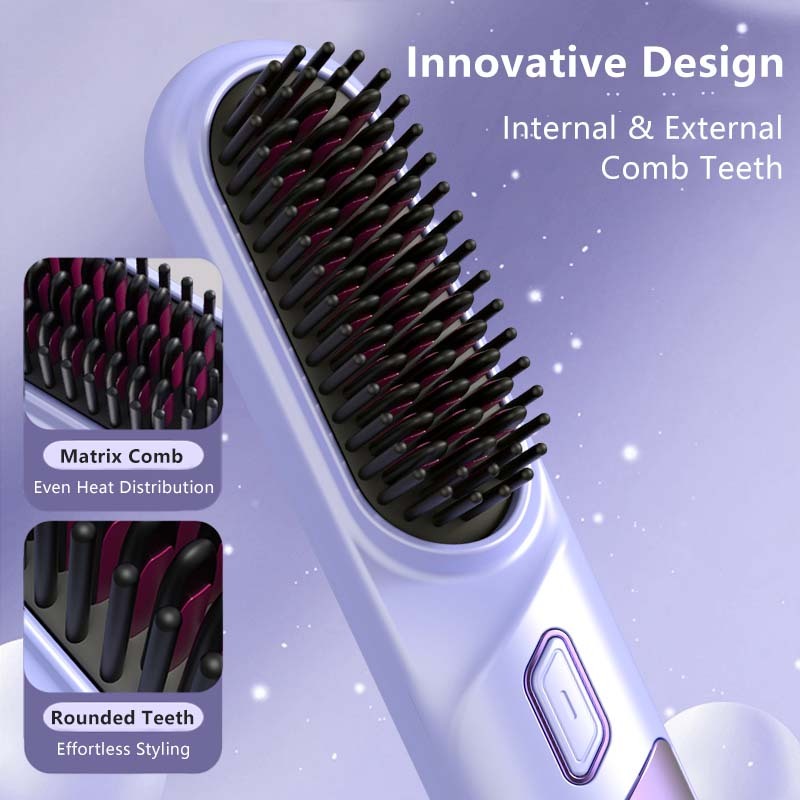 Cordless Hair Straightening Comb