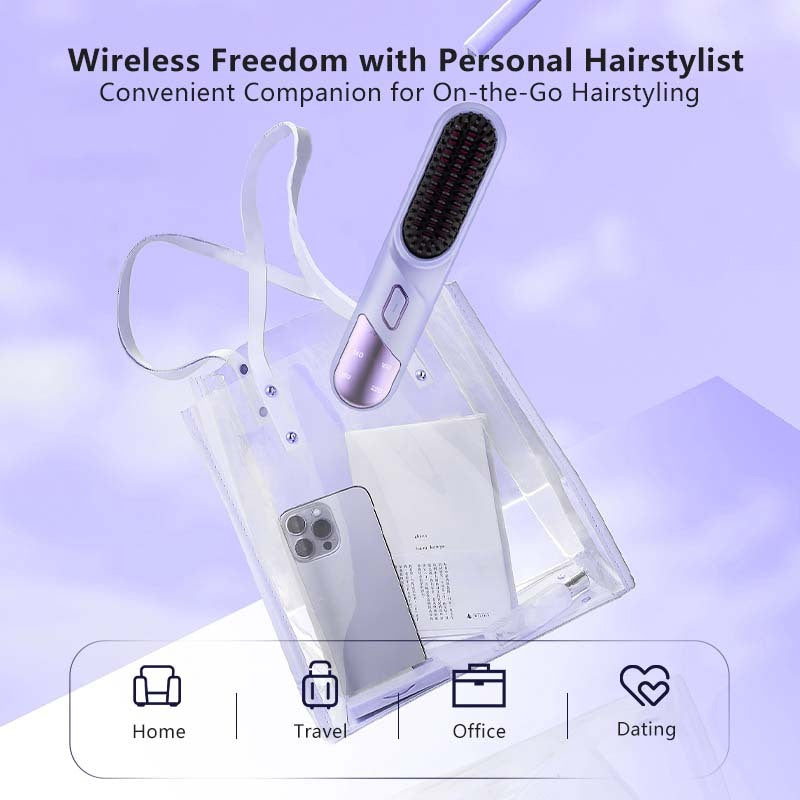 Cordless Hair Straightening Comb