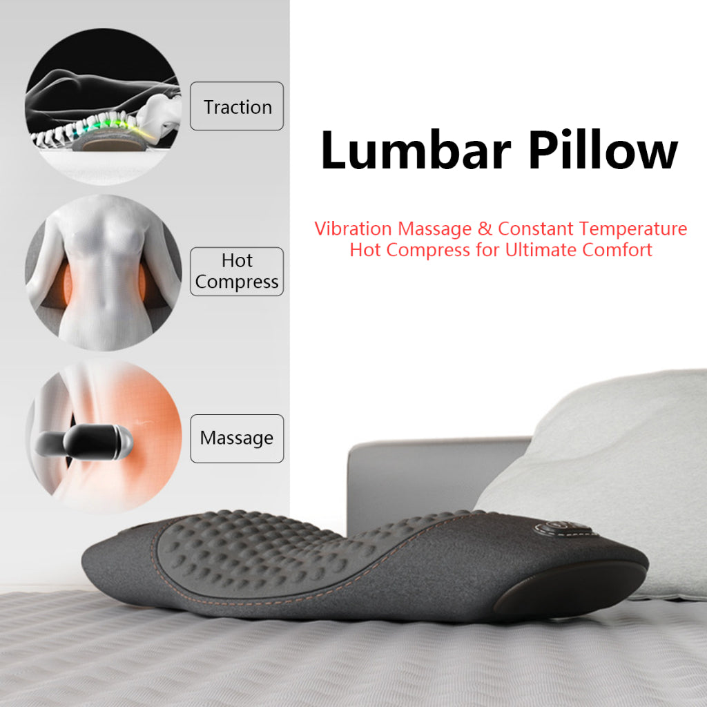 JOMO Cervical Pillow with Massage + Hot Compress