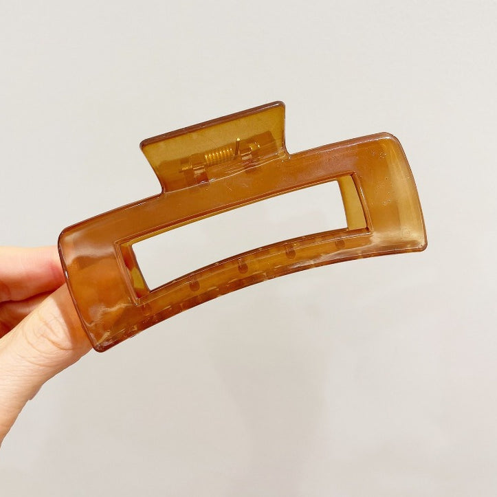 Elegant Cross Hair Clips Wide Grip Wide Claw Hair Accessories