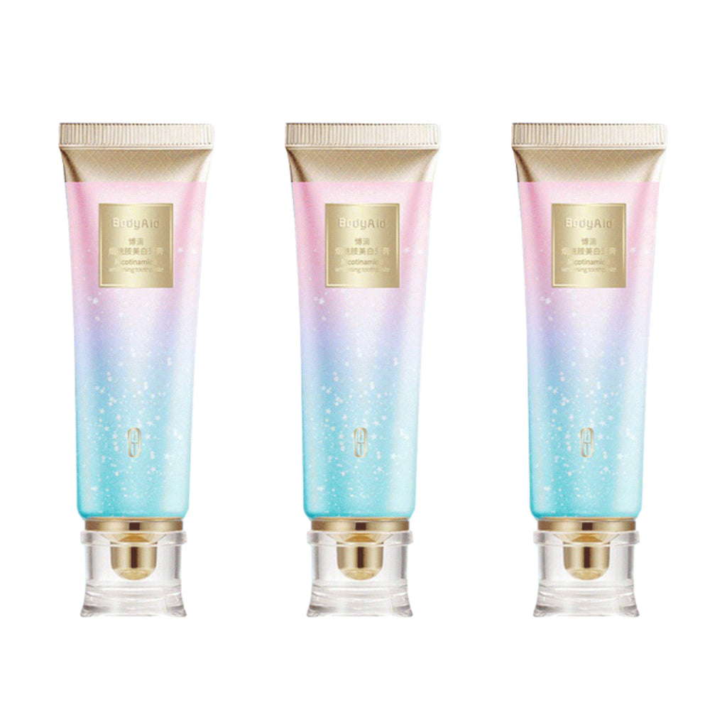 BodyAid Niacinamide Whitening Toothpaste to Remove Tooth Stains Bad Breath Counter Toothpaste Oral Care