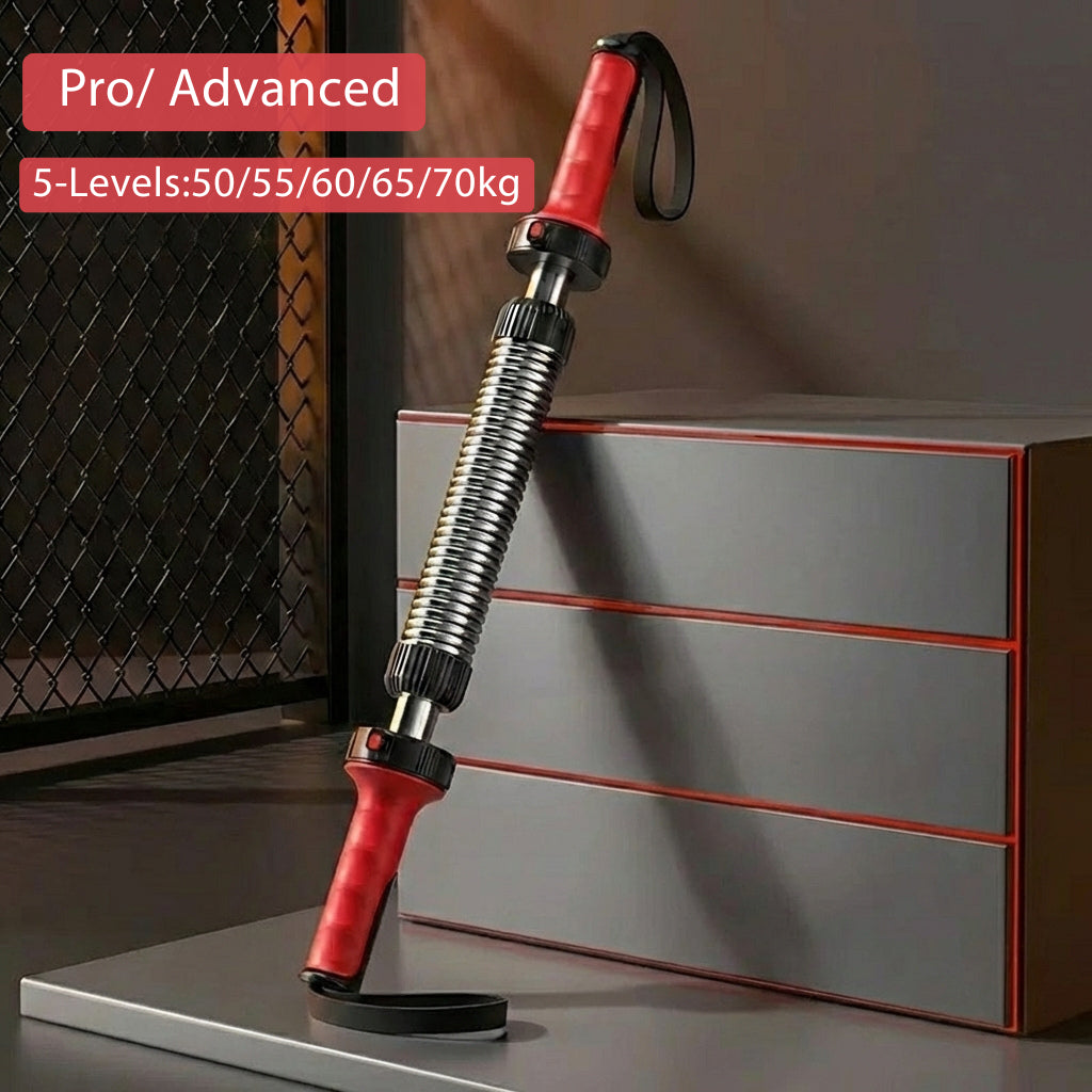 Adjustable Arm Trainer 5 Level Resistance Twister Bar Chest Bar Home Gym 可调节臂力器