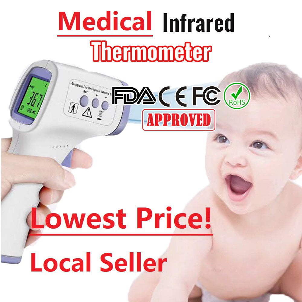 Medical Infrared Non Contact Touchless Forehead Digital baby thermometer Hospital