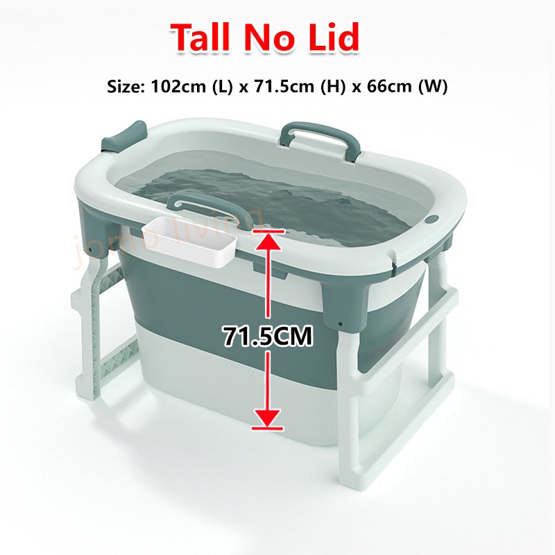 Adults Family Bathtub Portable Foldable Bath Tub Spa