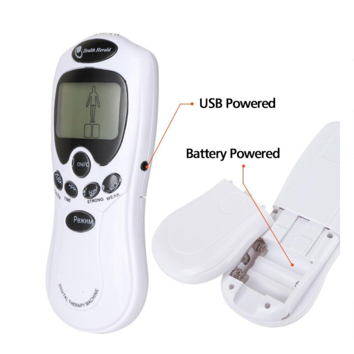 4- 8 Pads Digital Acupuncture Physiotherapy Device Multifunctional Portable Mini Pulse Massager
