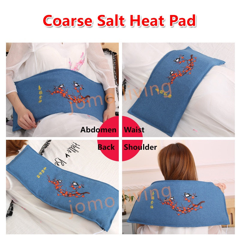 Electric Coarse Sea Salt Heating Pad Physiotherapy Hot Pad Leg Waist Shoulder Neck Knee